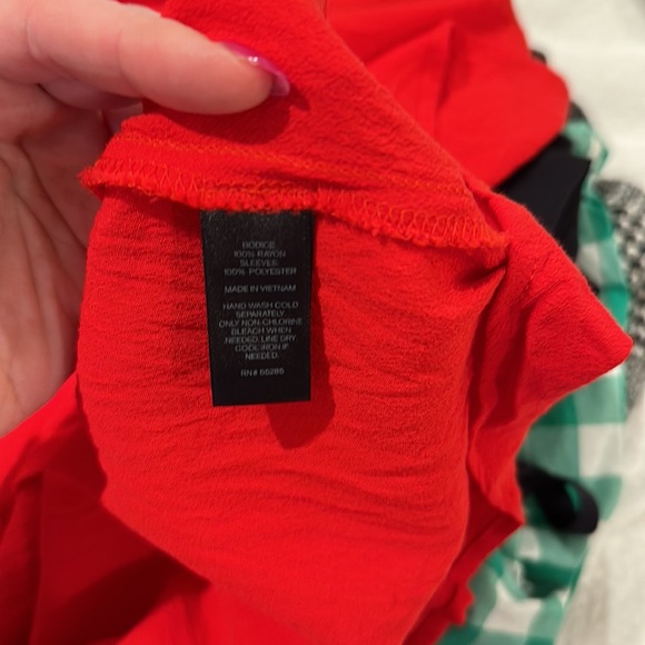 Red Express Dress Size Small - Picture 5 of 5